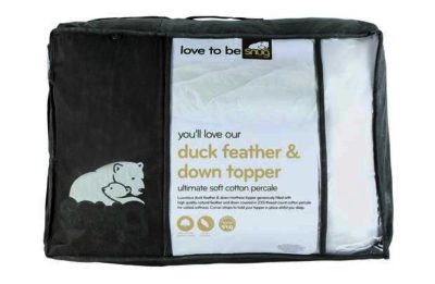 Snug Luxury Duck Feather Matress Topper - Double